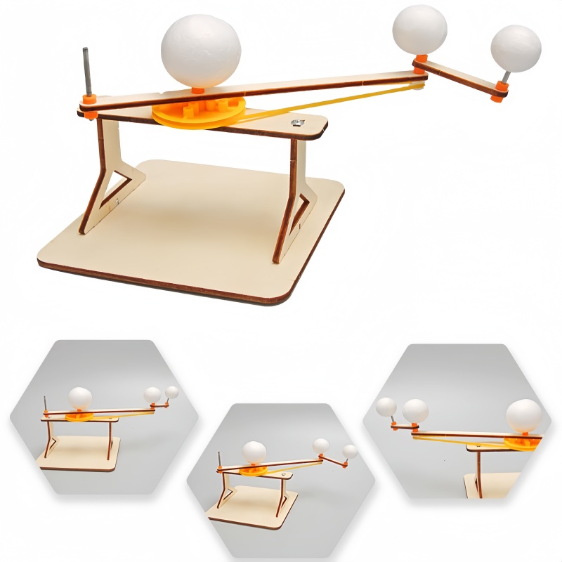 Kids Education Tools - DIY Earth Moon Sun Spheres Model