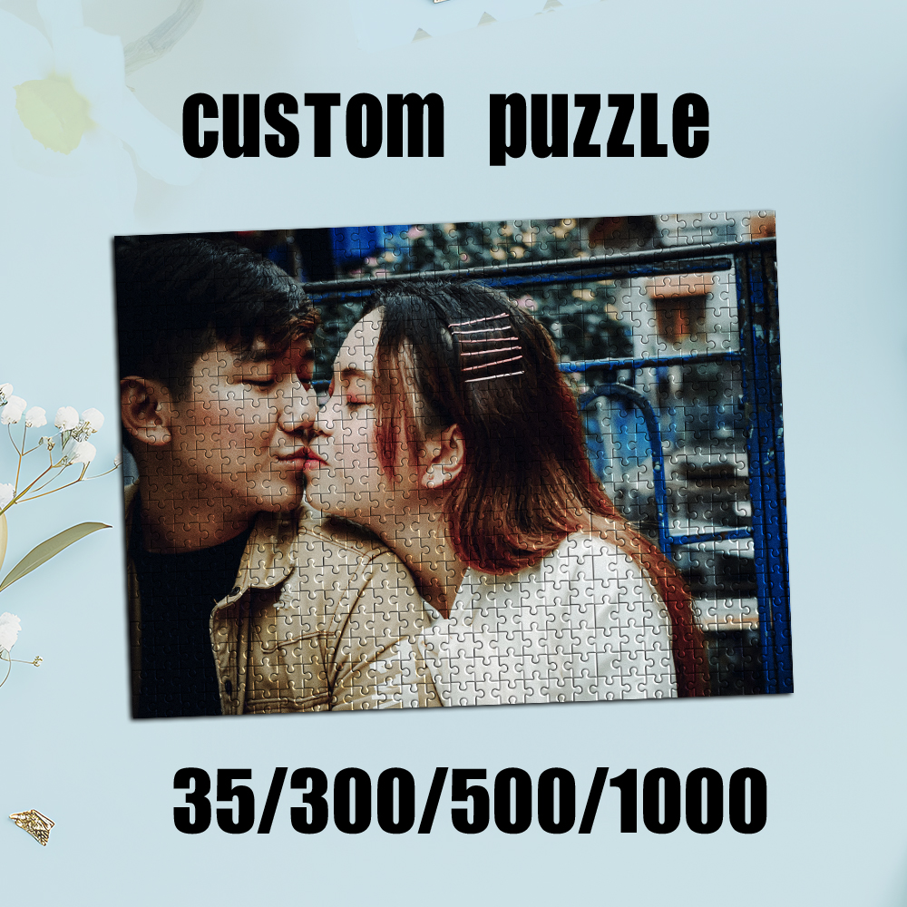 Kids Education Gift - 35/300/500/1000pcs Personalized Custom Photo Puzzle Customize