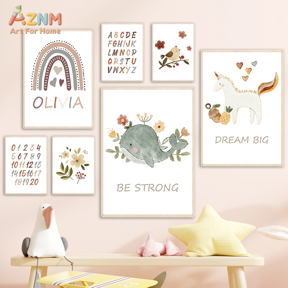 Kids Education Quote - Boho Nursery Wall Art Educational Kids