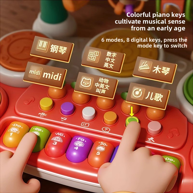 Kids Activity Table, 20-in-1 E - Kids Education Desk ulasan dan harga