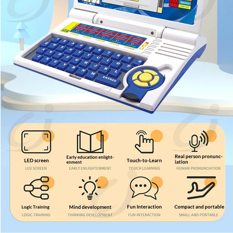 New Kids English Educational L - Kids Educational Computer ulasan dan harga