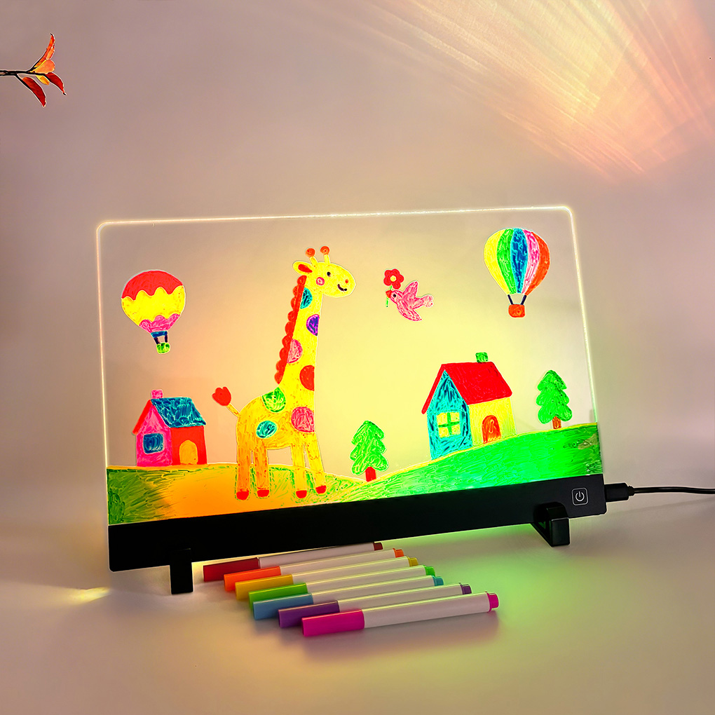Kids Drawing Board Reusable LC - Kids Education Tablet ulasan dan harga