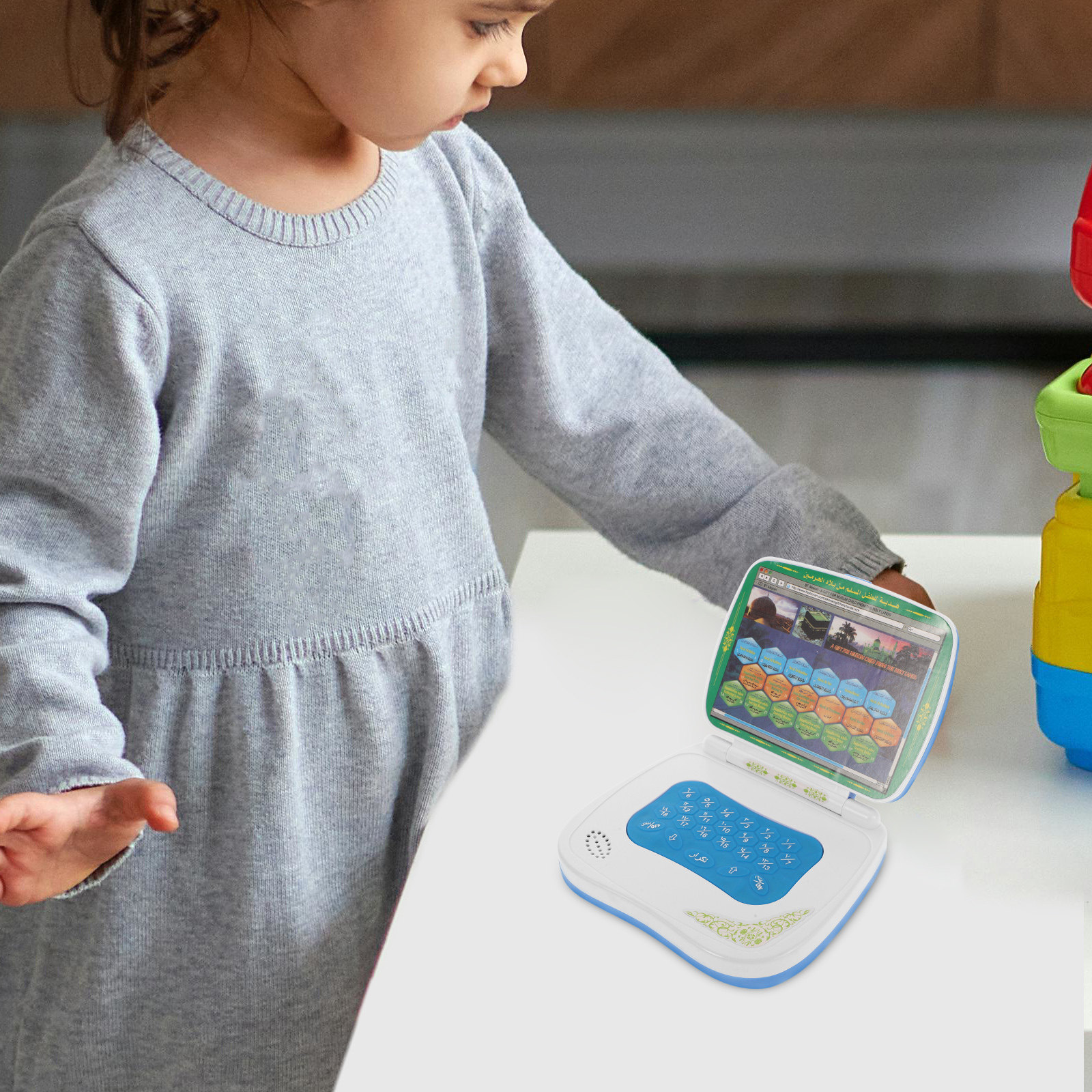 Foldable Touch Screen Arabic L - Kids Educational Computer ulasan dan harga