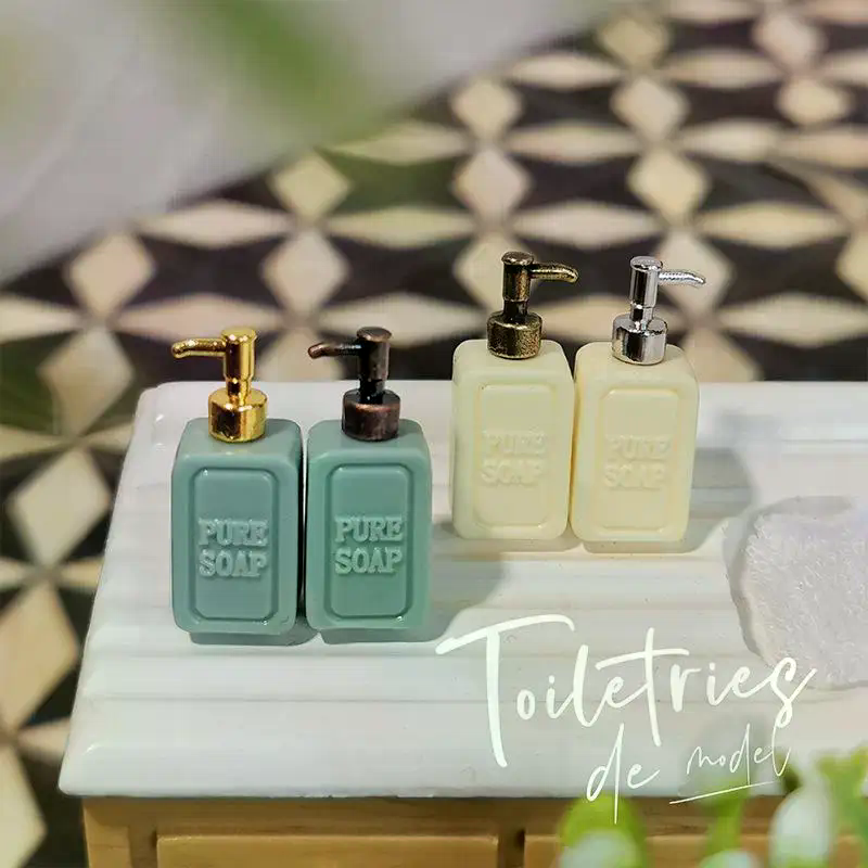 Miniature Soap Dispenser Dollh - Kids Education Room ulasan dan harga