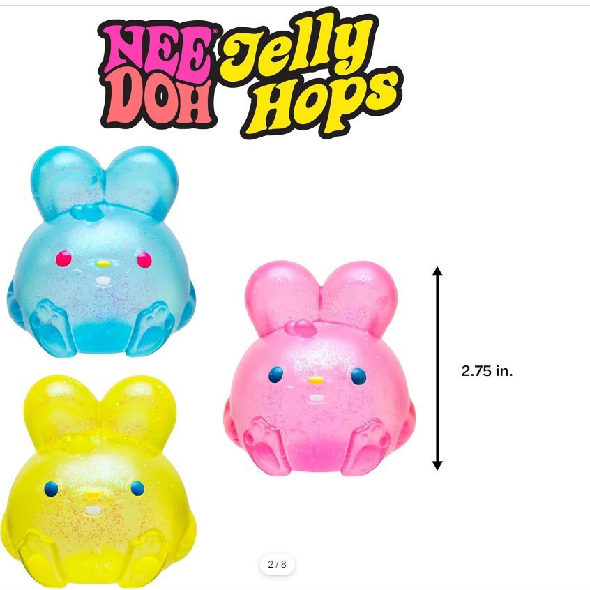 Jelly Anti Stress Ball Bunny S - Kids Education Desk ulasan dan harga