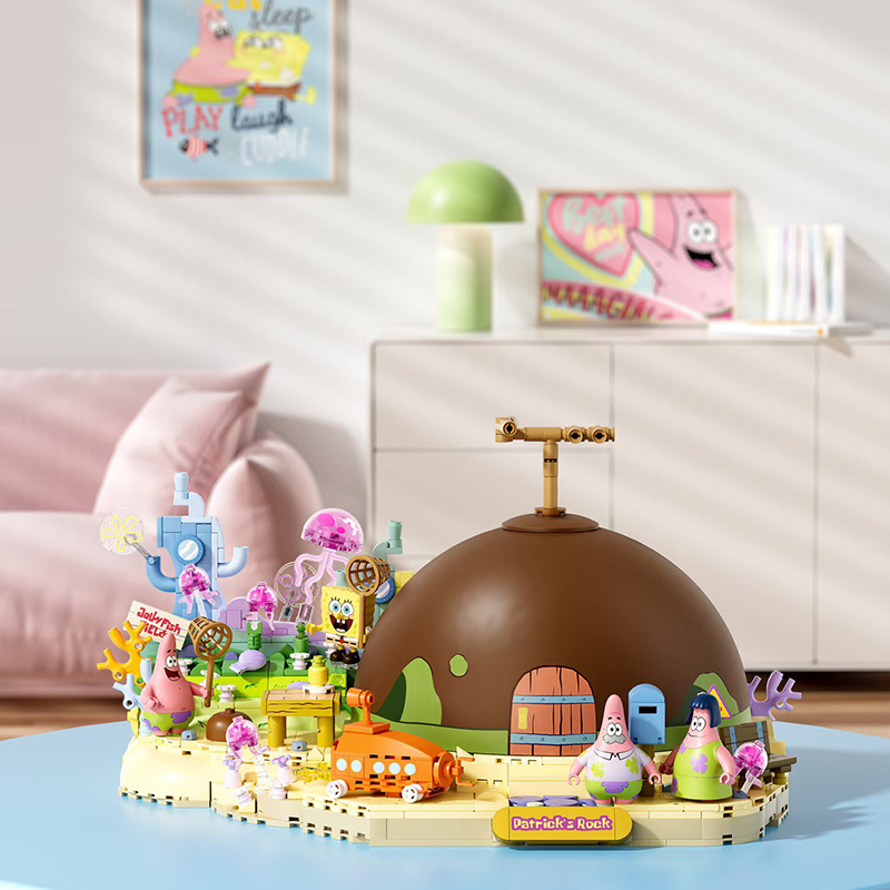 Spongebob Patrick Star Rock Ho - Kids Education Gift ulasan dan harga