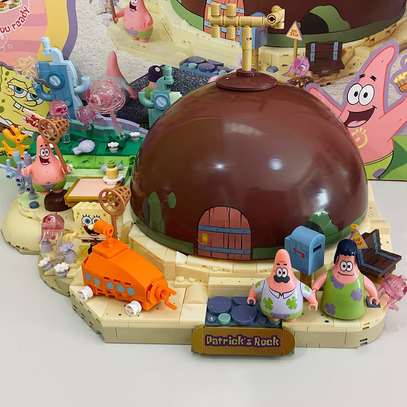 Spongebob Patrick Star Rock Ho - Kids Education Gift ulasan dan harga