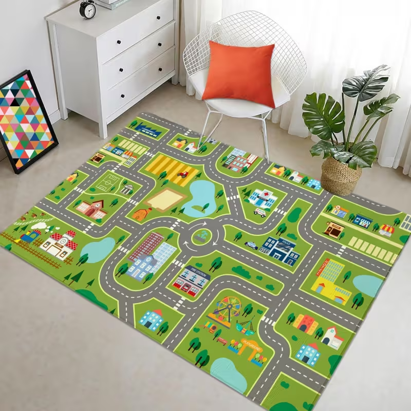 Kids Cartoon City Traffic Road - Kids Education Room ulasan dan harga