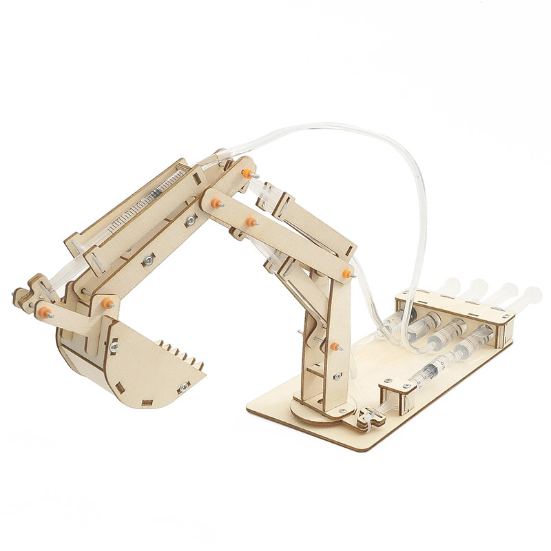 DIY Hydraulic Excavator Model  - Kids Education Tools ulasan dan harga