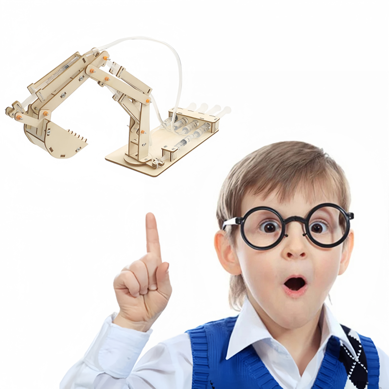 DIY Hydraulic Excavator Model  - Kids Education Tools ulasan dan harga