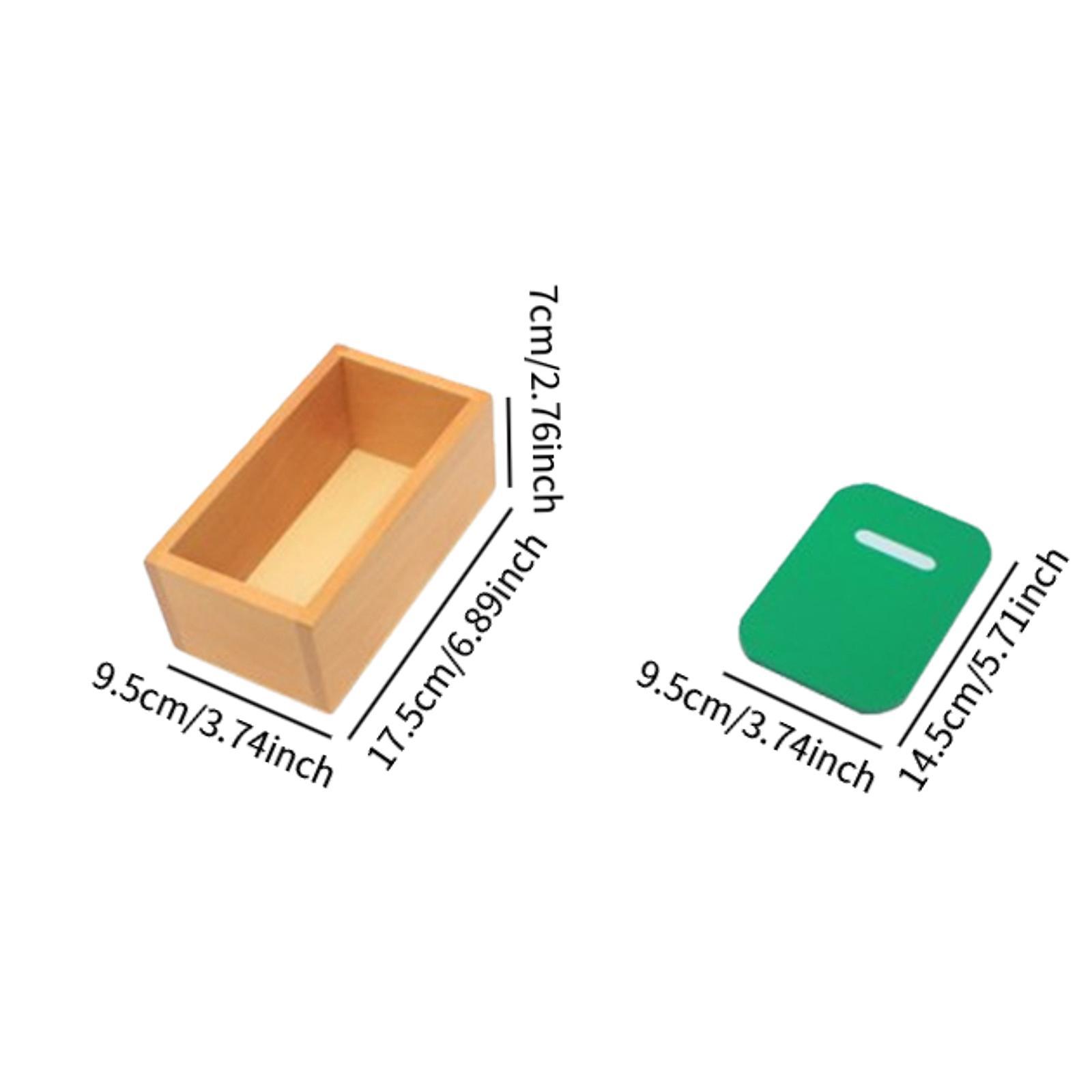 Wooden Number Cards Early Educ - Kids Education Centre ulasan dan harga