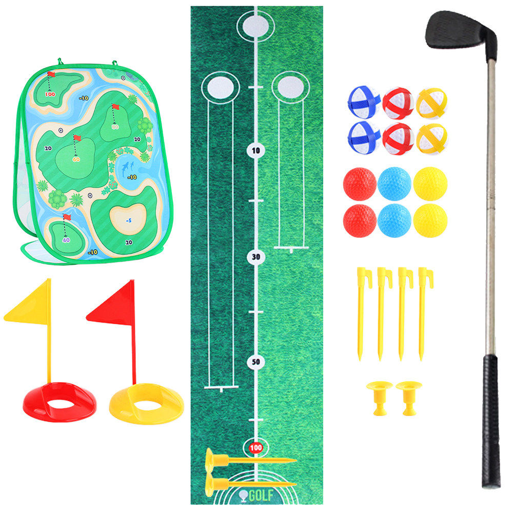 1Set Kids Golf Game Playset Po - Game Educational For Kids Free ulasan dan harga