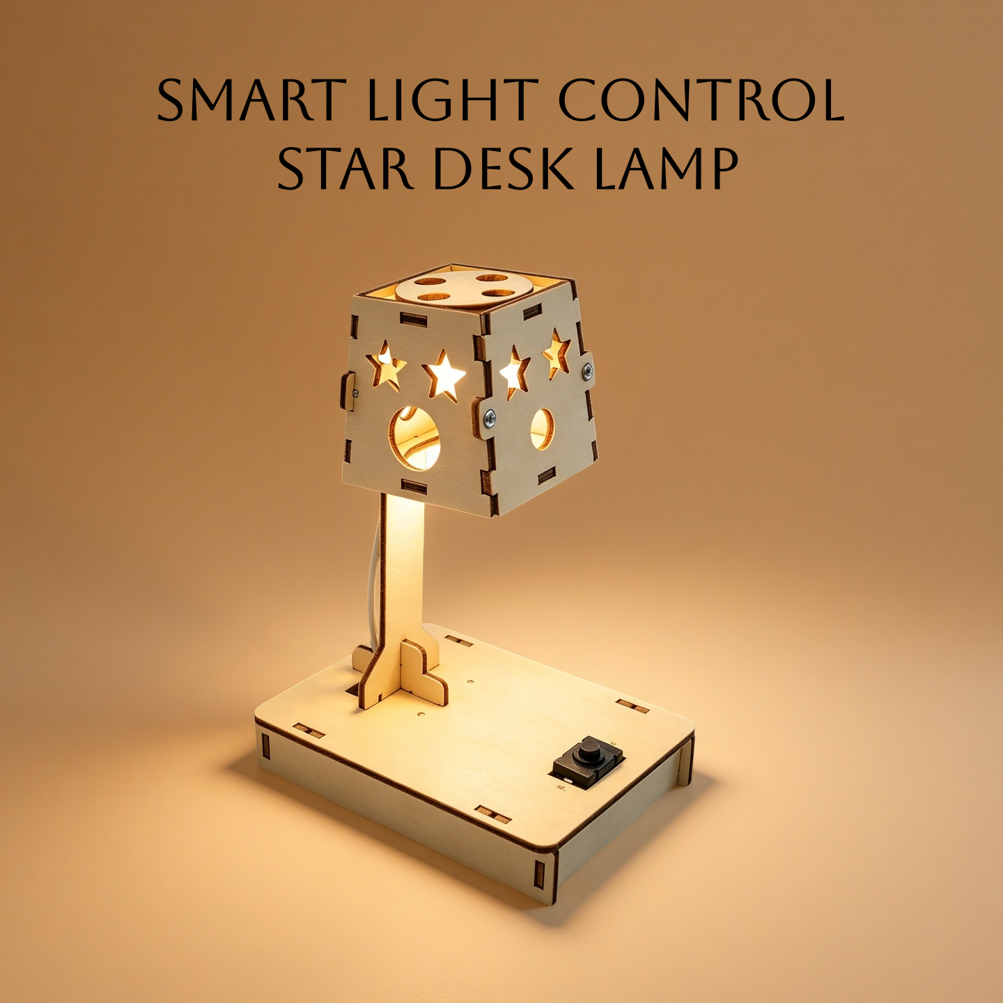 DIY Wooden Smart Light Control - Kids Education Desk ulasan dan harga