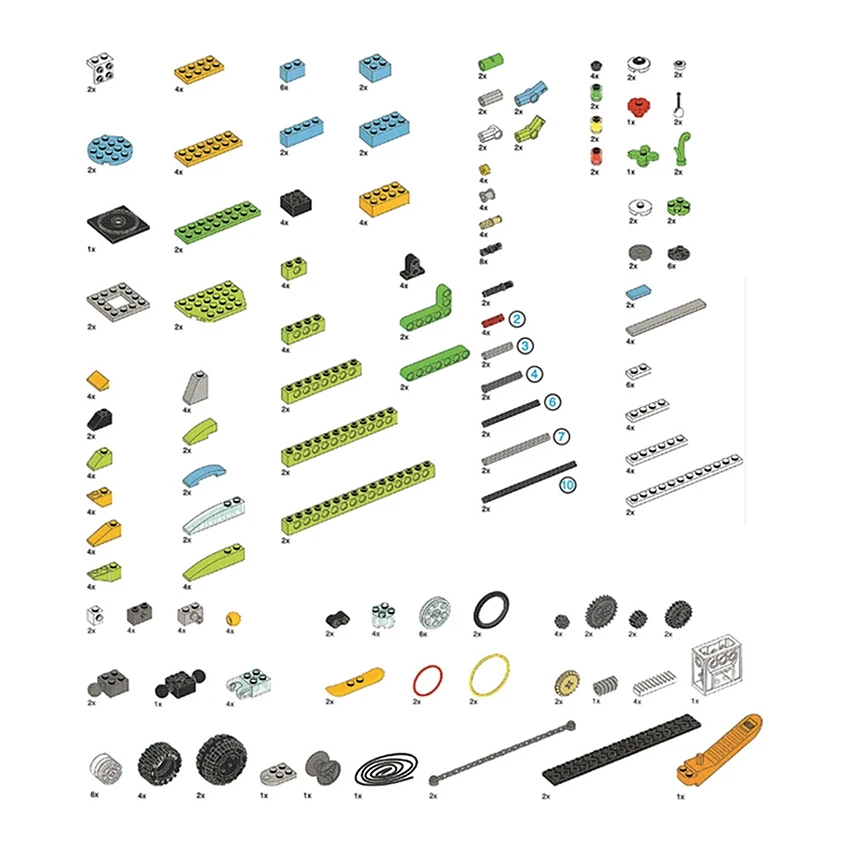 NEW WeDo 2.0 Core Bricks Parts - Kids Education Pdf ulasan dan harga