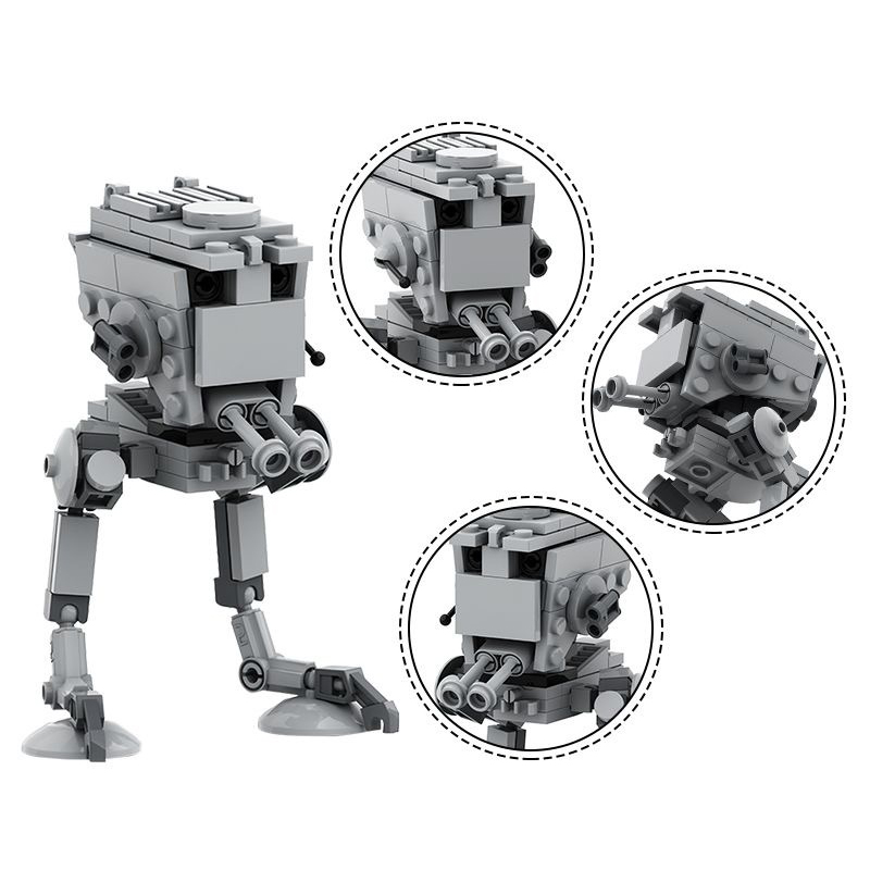 MOC Imperial Probe Droid Star  - Kids Education Pdf ulasan dan harga