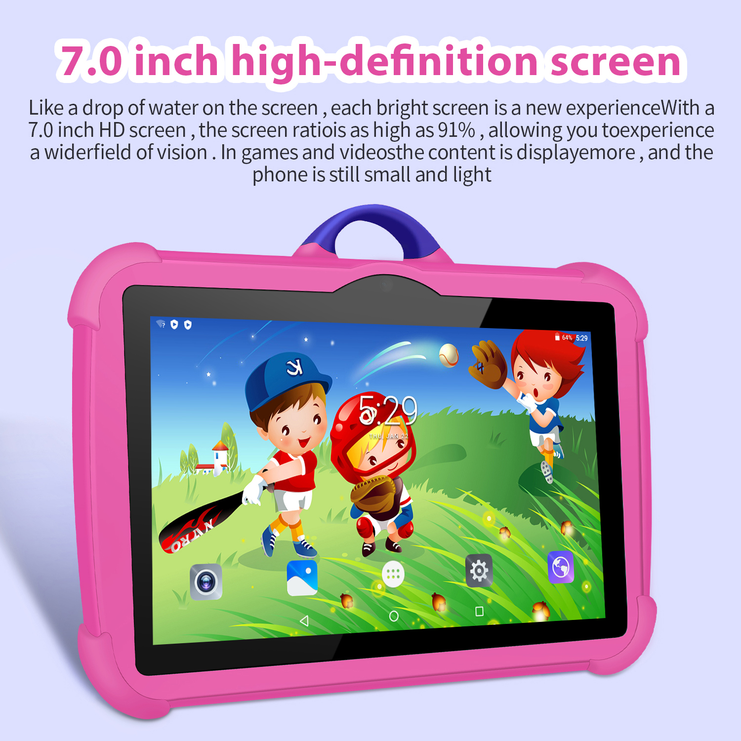 New Cartoon Pattern Kids Table - Kids Education Tablet ulasan dan harga