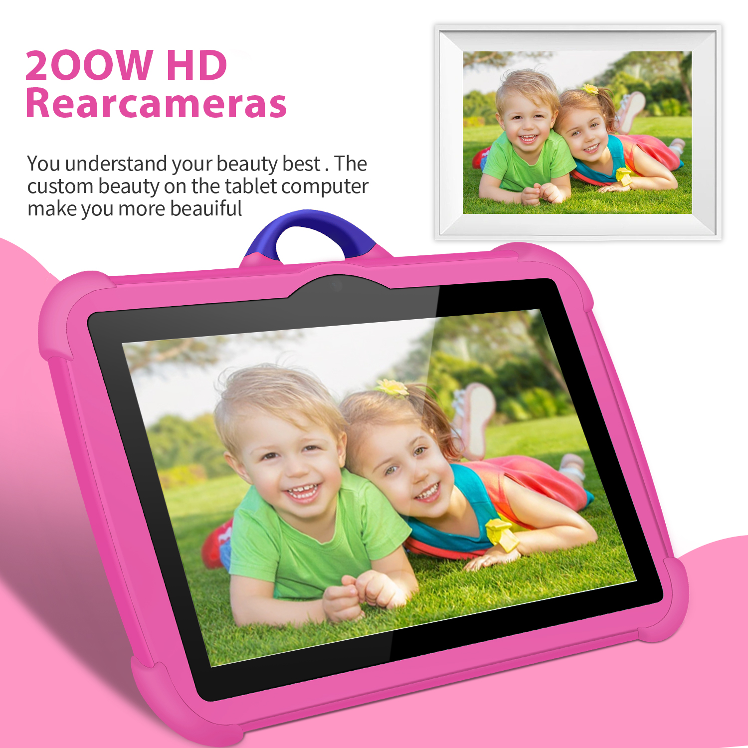 New Cartoon Pattern Kids Table - Kids Education Tablet ulasan dan harga