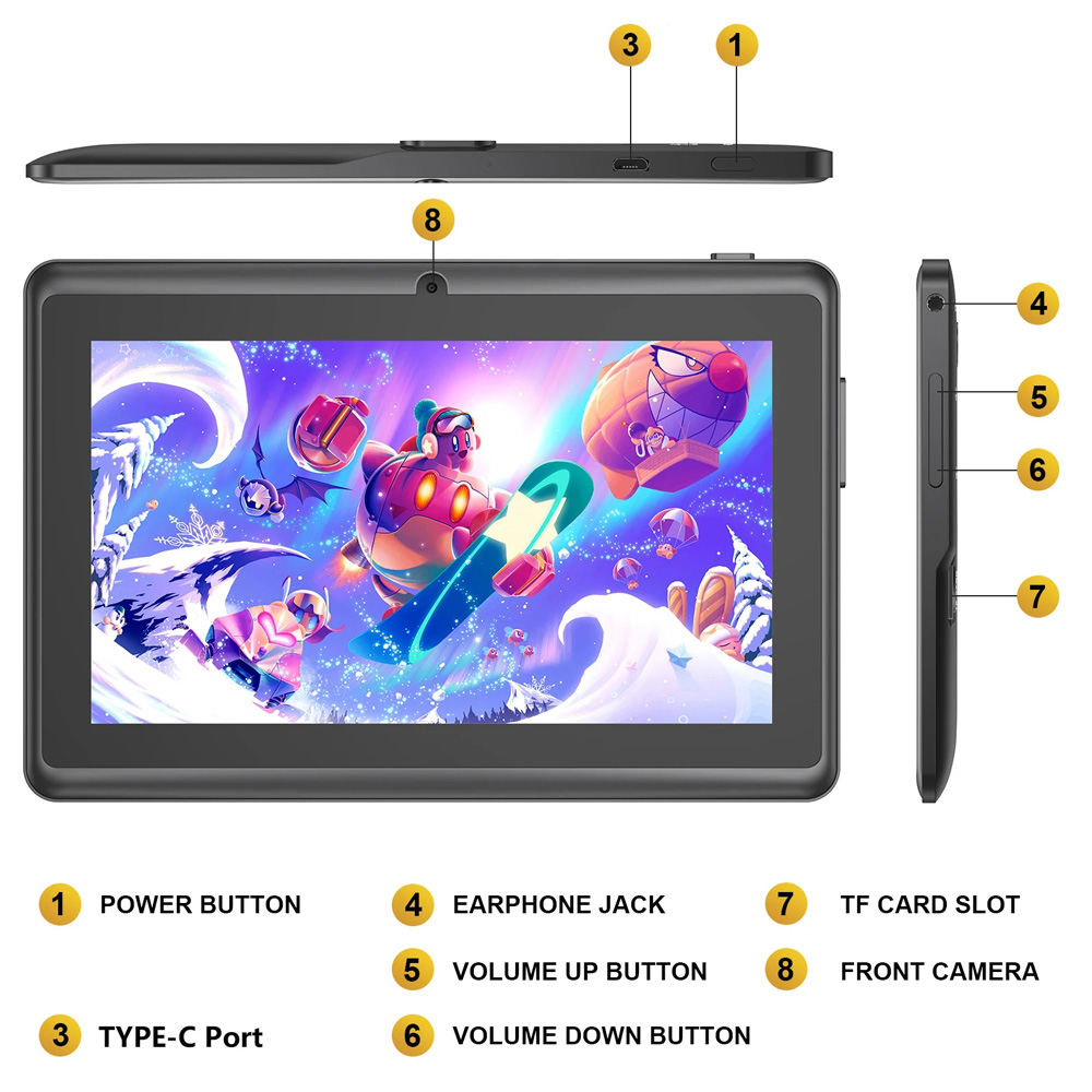 Hot Sales 7 Inch Kids Tablet Q - Kids Education Tablet ulasan dan harga