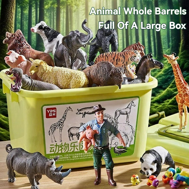 Montessori Toy Wild Farm Dinos - Game Educational For Kids Free ulasan dan harga