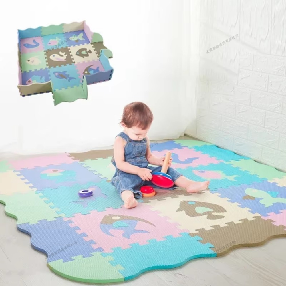 EVA Foam Baby Play Mat Soft Ba - Kids Education Room ulasan dan harga