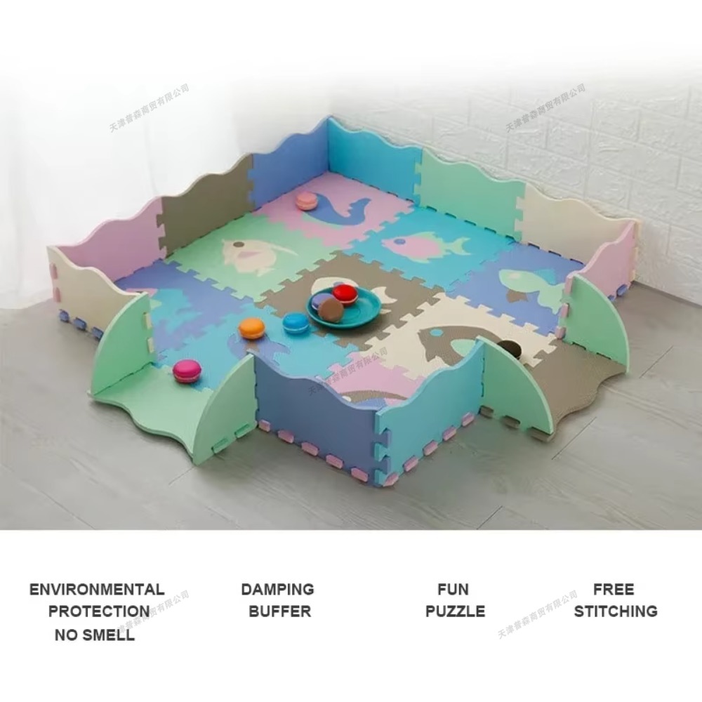 EVA Foam Baby Play Mat Soft Ba - Kids Education Room ulasan dan harga