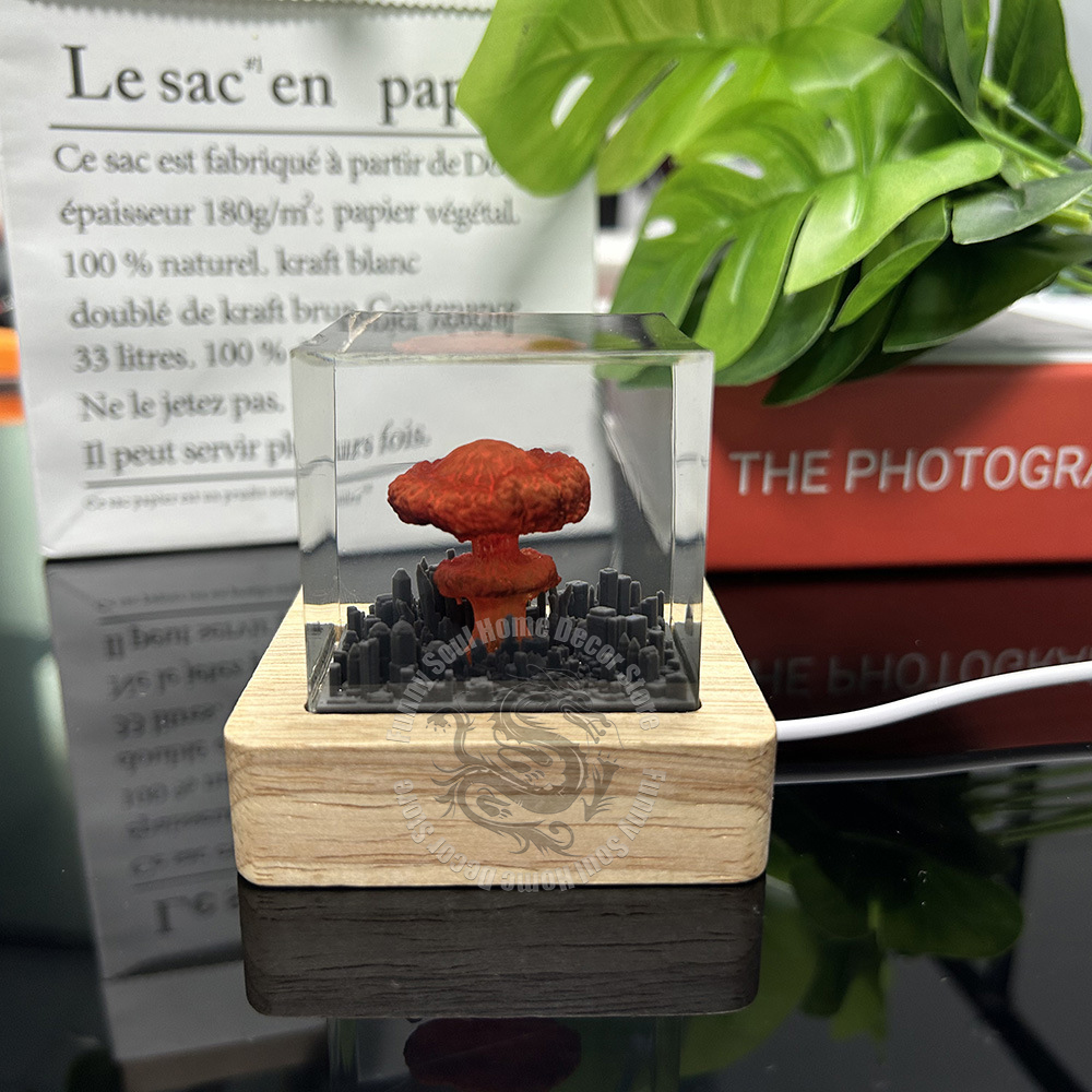 Nuclear Explosion Mushroom Clo - Kids Education Desk ulasan dan harga