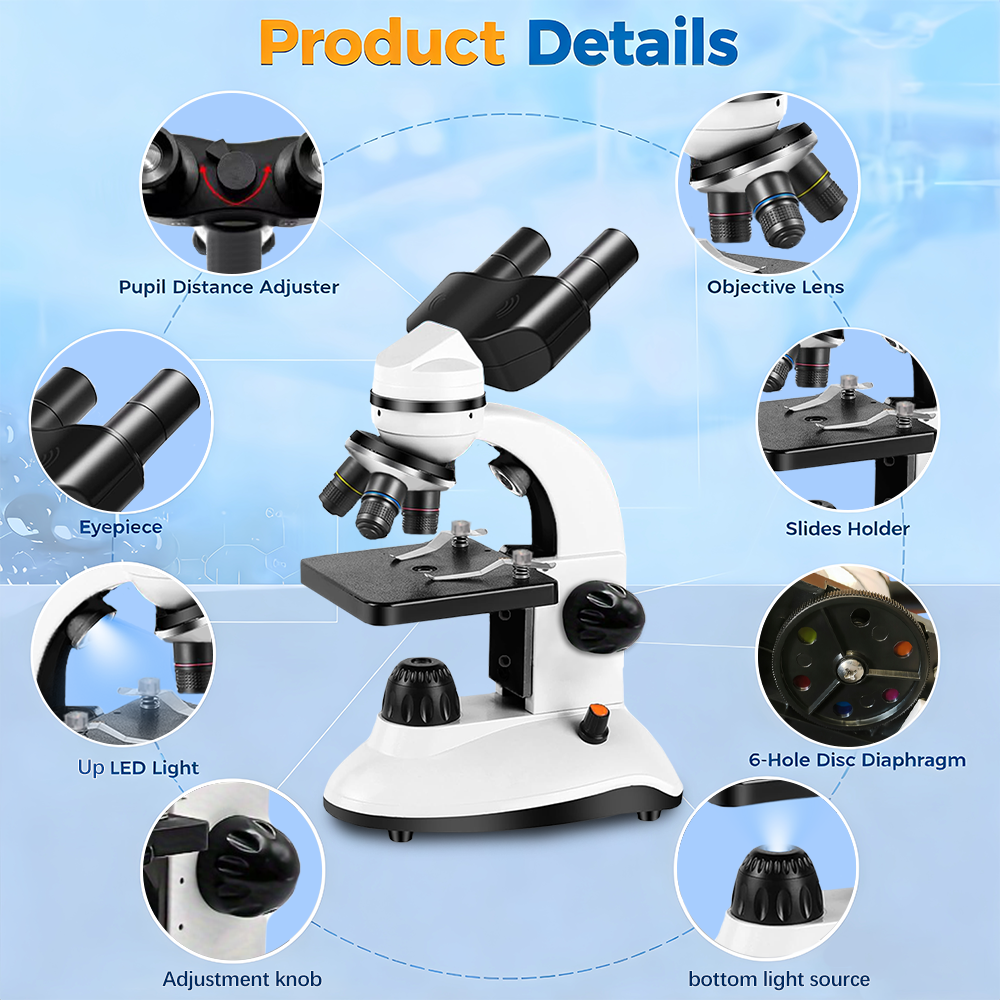 Binocular Microscope, High Def - Kids Definition Of Education ulasan dan harga