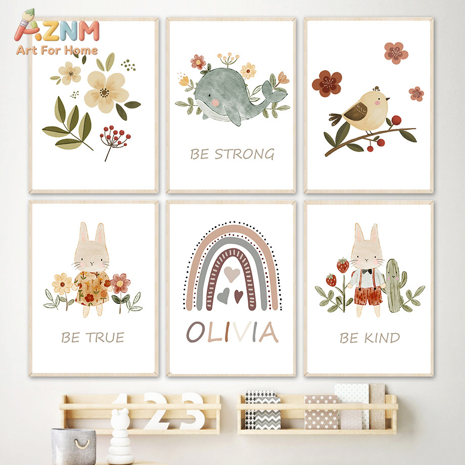 Boho Nursery Wall Art Educatio - Kids Education Quote ulasan dan harga