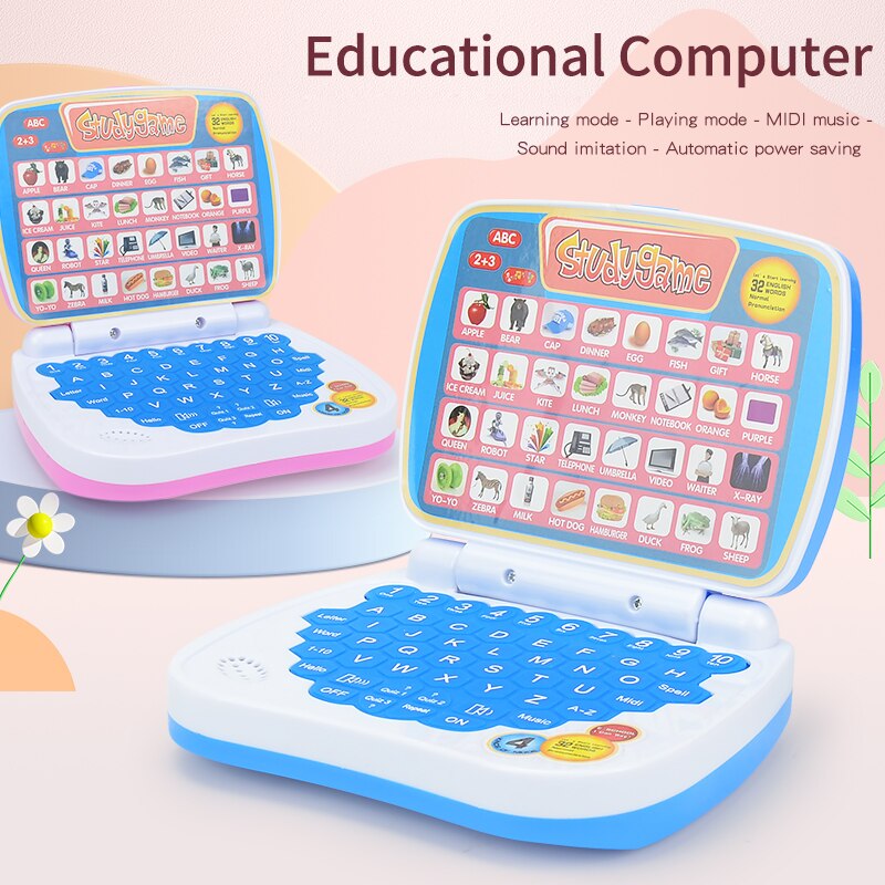 English Learning Small Laptop  - Kids Educational Computer ulasan dan harga