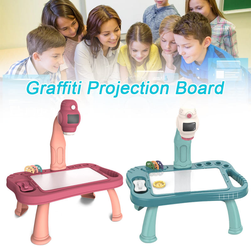 Children Led Projector Art Dra - Kids Education Desk ulasan dan harga