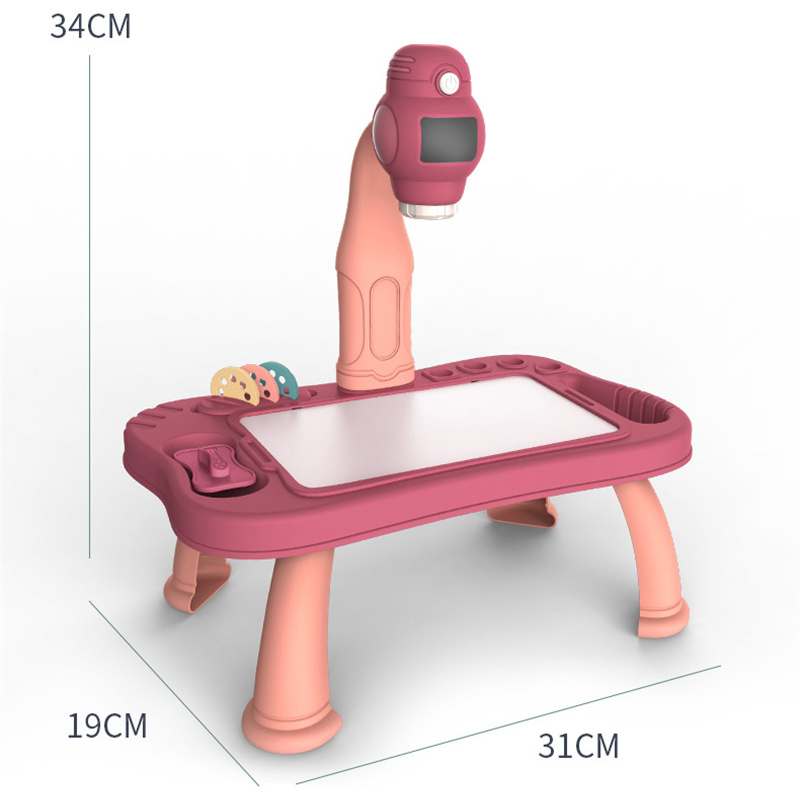 Children Led Projector Art Dra - Kids Education Desk ulasan dan harga