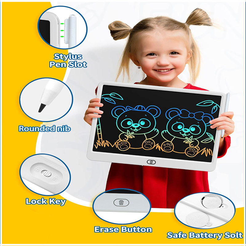 13/16 Inch LCD Drawing Tablet  - Kids Education Tablet ulasan dan harga