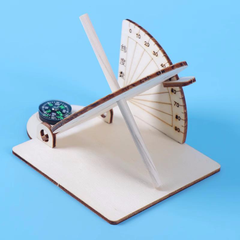1 PCS DIY Equatorial Sundial C - Kids Education Desk ulasan dan harga