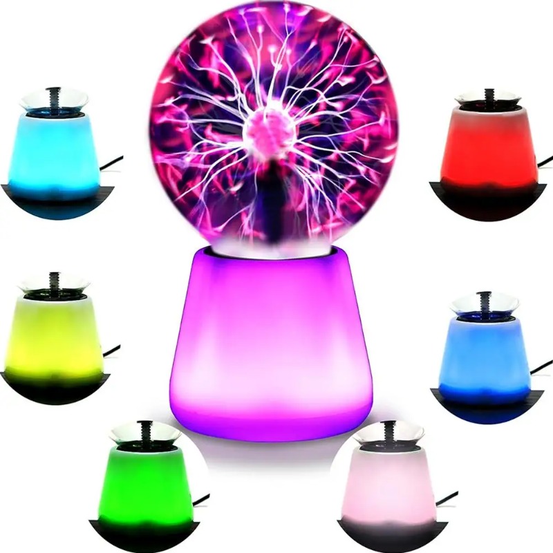 Plasma Ball Lamp Interactive T - Globe Interactive Light ulasan dan harga