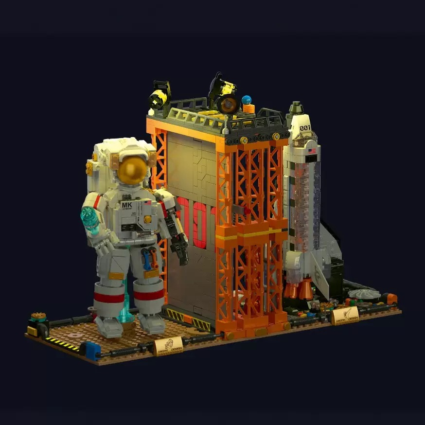 1623PCS Space Bookends Buildin - Kids Education Desk ulasan dan harga