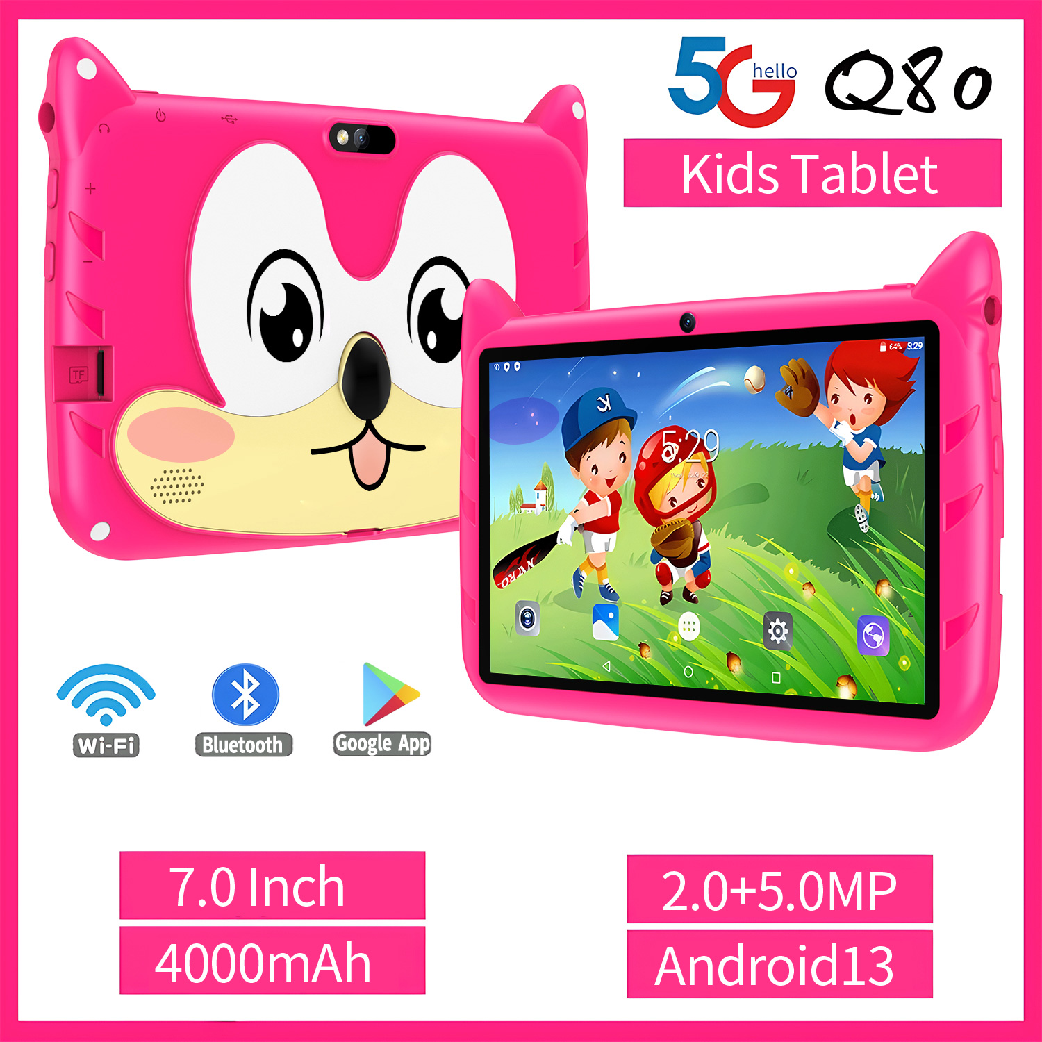 New Kids 7-inch Tablet Android - Kids Education Tablet ulasan dan harga