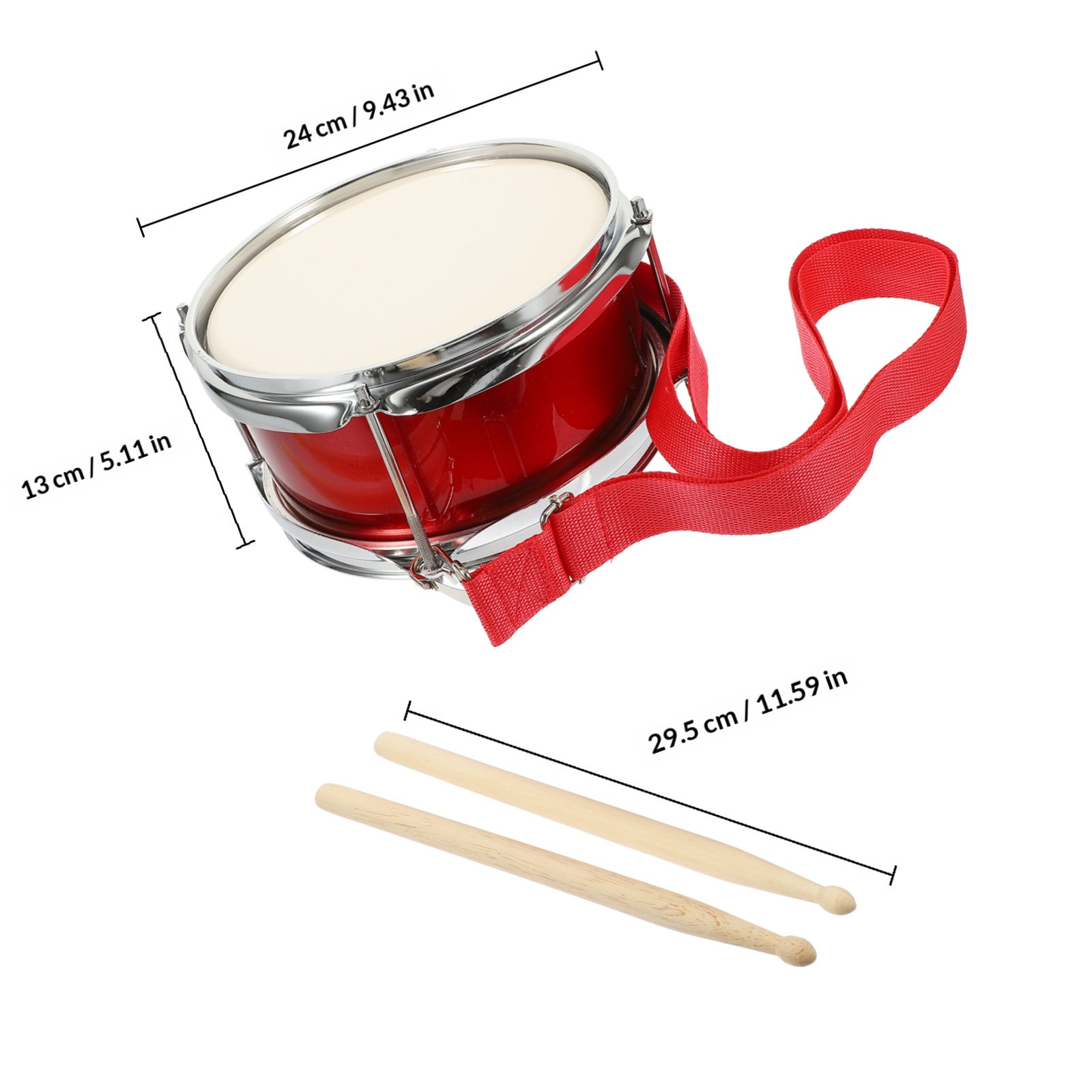 1Set Kids Drum Set Snare Drum  - Kids Education Tools ulasan dan harga