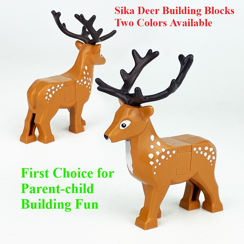 MOC Mini Sika Deer Building Bl - Kids Education Desk ulasan dan harga