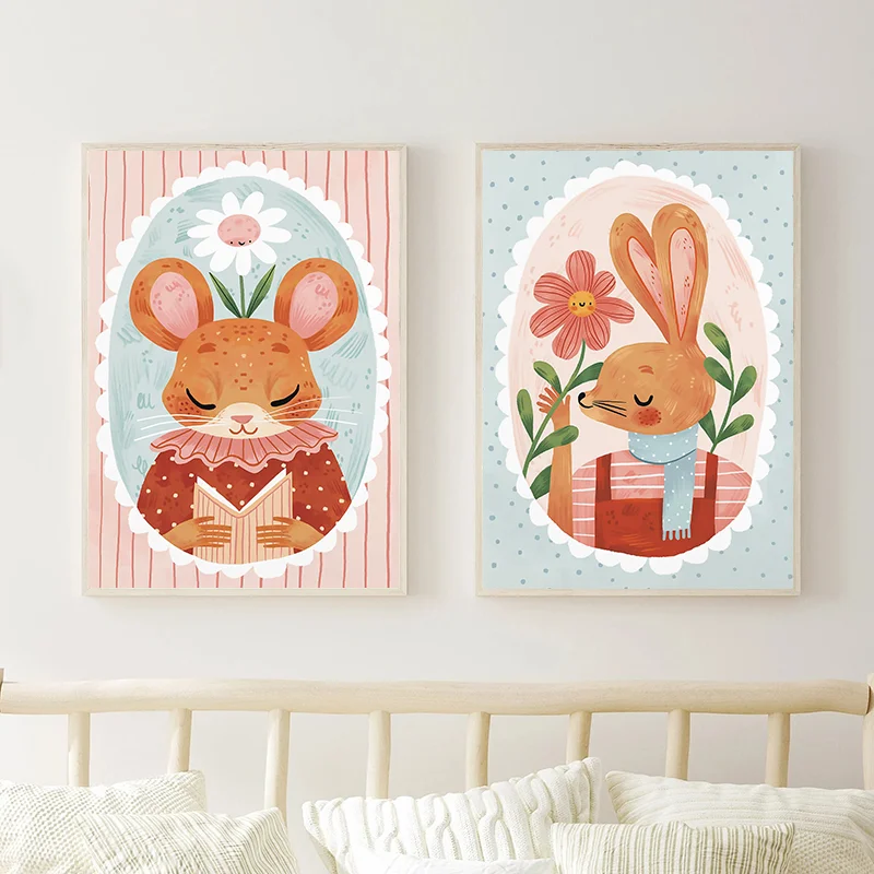 Floral Alphabet Education Kid  - Kids Education Room ulasan dan harga