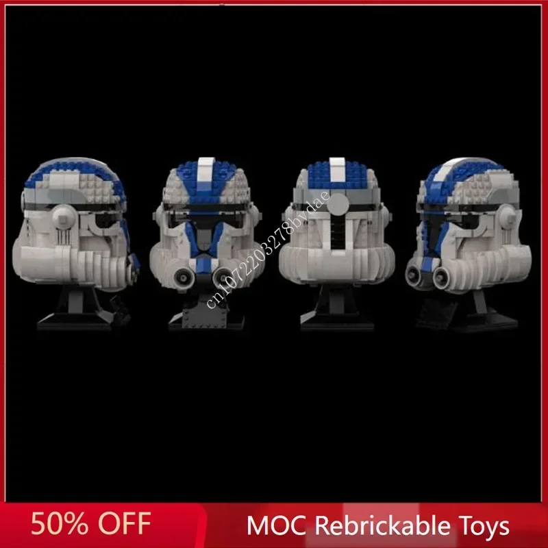 898PCS Star Plan MOC Helmet Cl - Kids Education Pdf ulasan dan harga