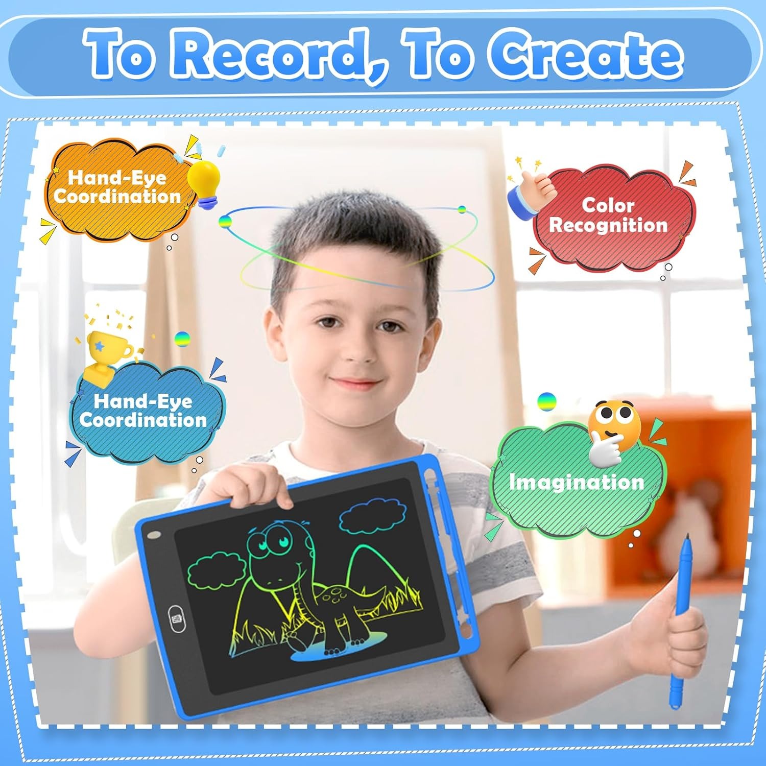 Pack LCD Writing Tablet for Ki - Kids Education Gift ulasan dan harga