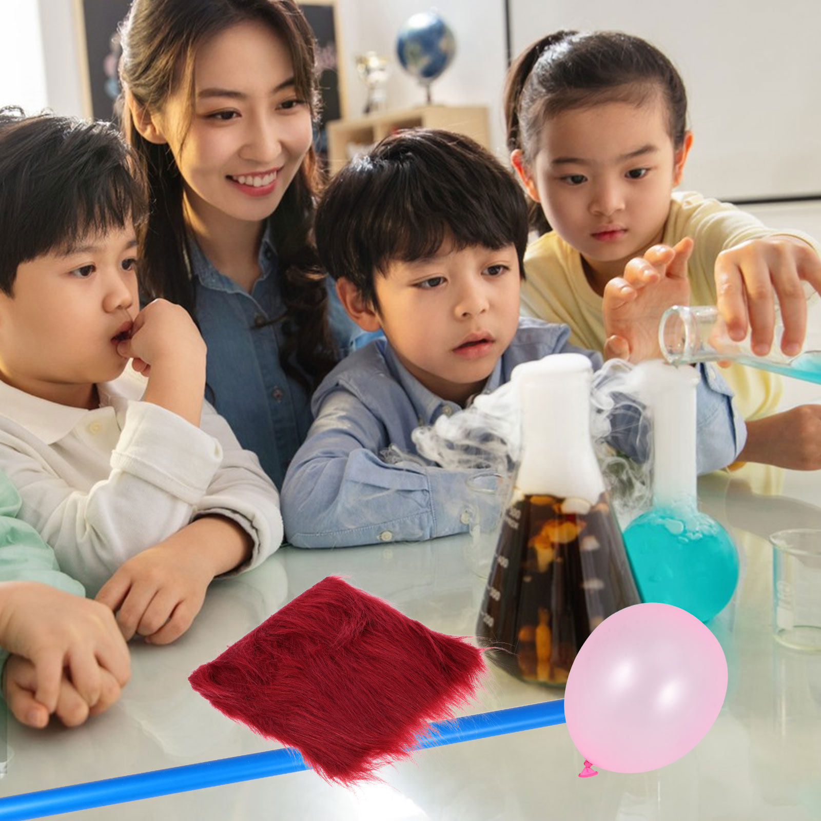 1Set Friction Electrostatic Ex - Kids Education Tools ulasan dan harga