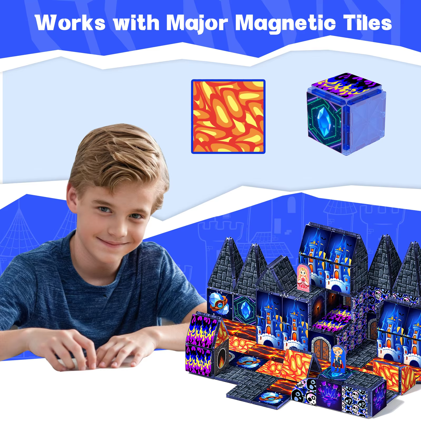 Magnetic Cube Building Blocks  - Game Educational For Kids Free ulasan dan harga
