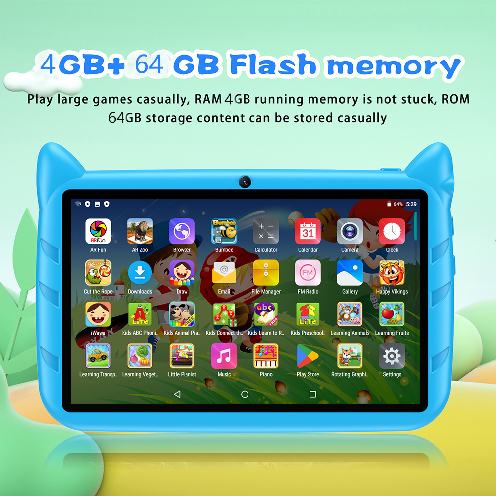 New 7 Inch Global Version 5G W - Kids Education Tablet ulasan dan harga