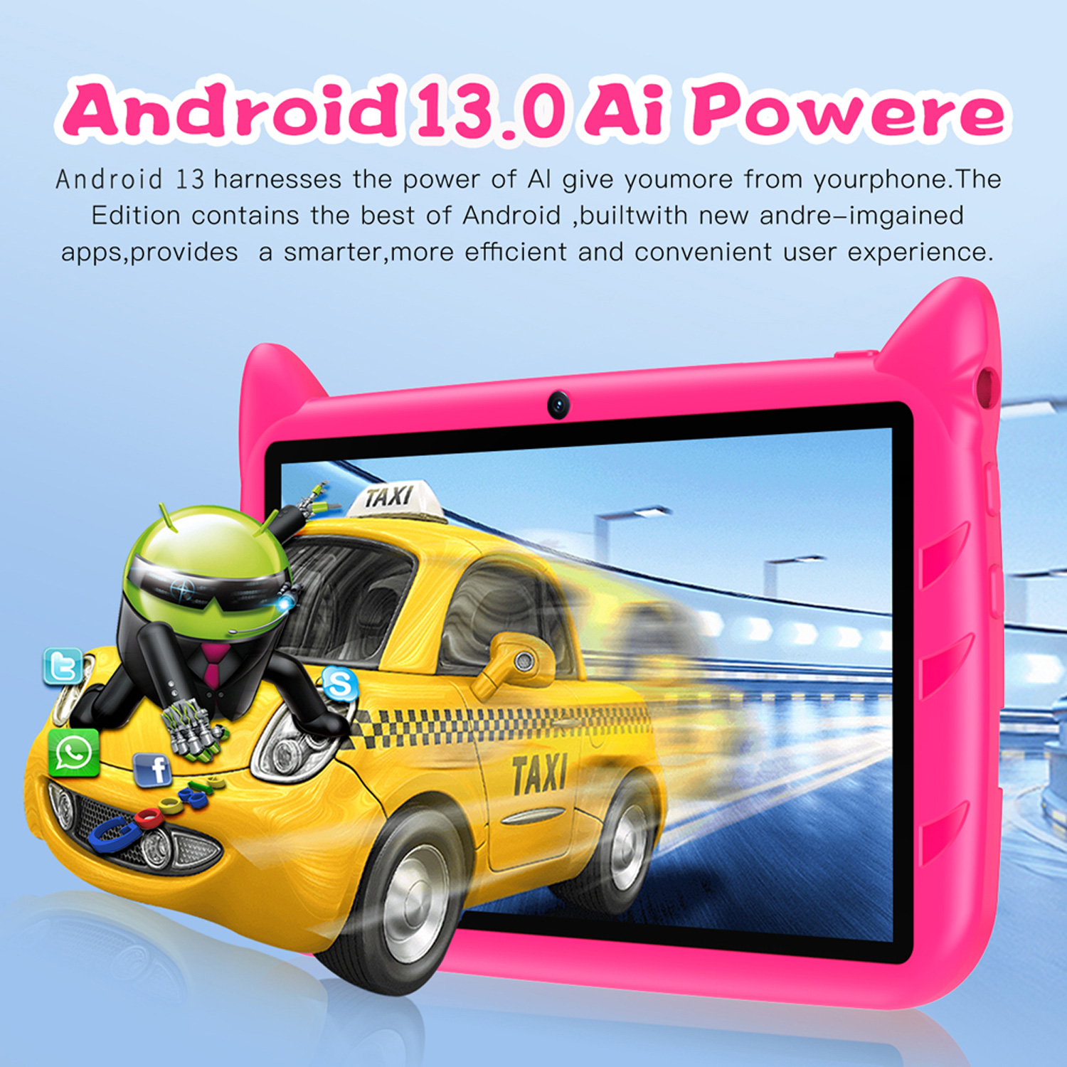 New 7 Inch Global Version 5G W - Kids Education Tablet ulasan dan harga