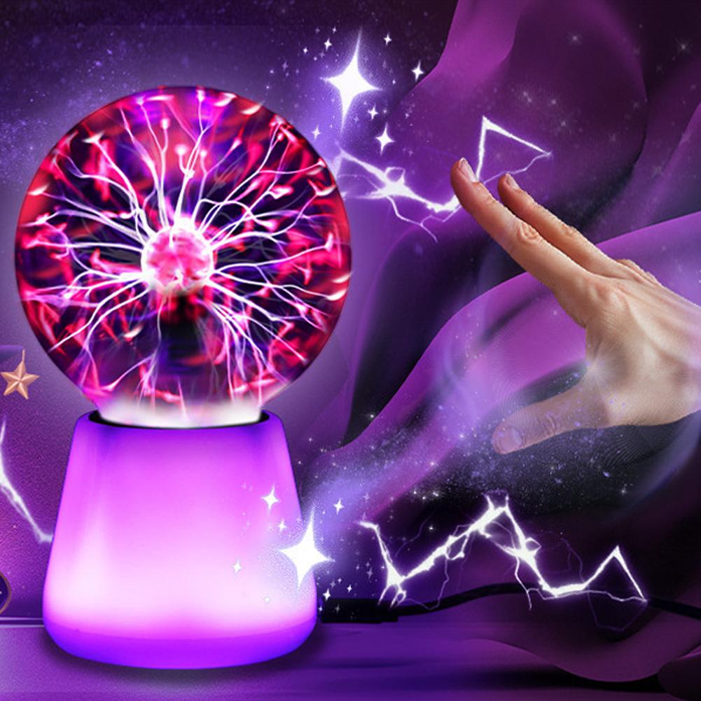 Plasma Ball Lamp Desk Decor In - Globe Interactive Light ulasan dan harga