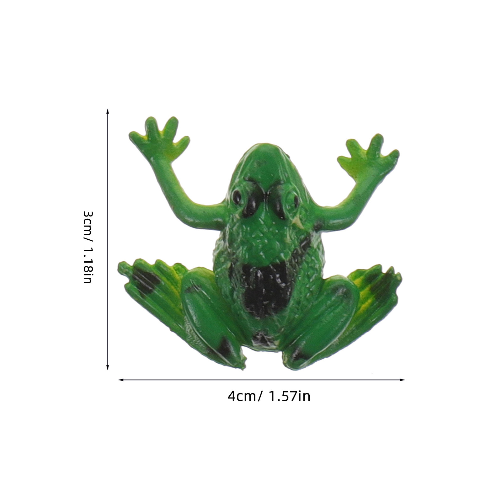 24Pcs Adorable Lifelike Frogs  - Kids Education Room ulasan dan harga