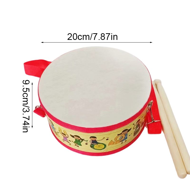 Wooden Drum Toy Kids Musical I - Kids Education Gift ulasan dan harga