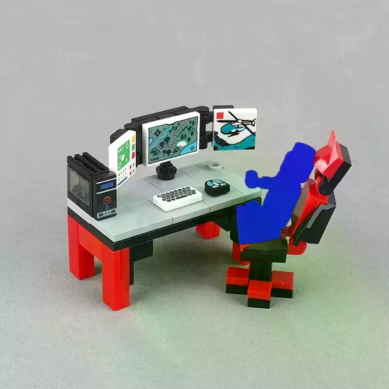 Computer Desk And Chair Mini B - Kids Educational Computer ulasan dan harga