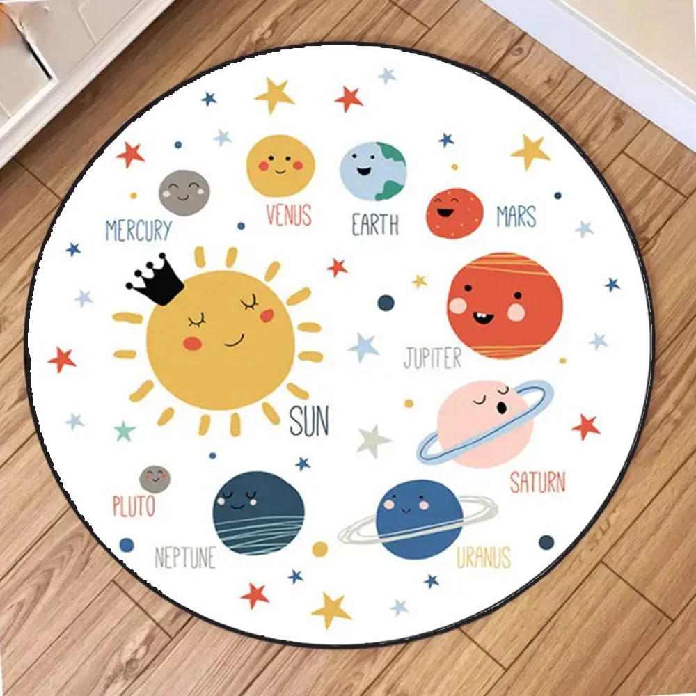 Kids Space Round Rug Collectio - Kids Education Room ulasan dan harga